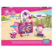 Mega Bloks Mattel Barbie Puppy Adventure CNF98 Construction Set manual cover