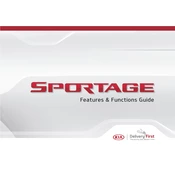 Kia Sportage 2017 Compact Crossover SUV manual cover