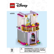 LEGO Disney Princess 43205-2 Construction Set manual cover