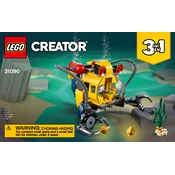 LEGO 31090-2 Construction Set manual cover