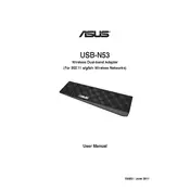 ASUS USB-N53 Adapter manual cover