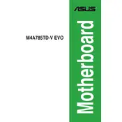 ASUS M4A785TD-V EVO Motherboard manual cover