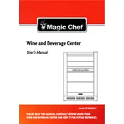 Magic Chef BTWB530ST1 Cooler manual cover