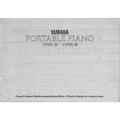 Yamaha YPR-6 Piano manual cover