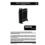 Sencor SOH 2107BK Radiator manual cover