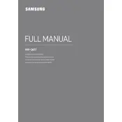 Samsung HW-Q65T Soundbar manual cover