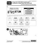 Toro Power Max 826 OHAE 37802 Snow Thrower