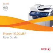 Xerox Phaser 3300MFP Printer manual cover