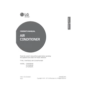 LG LP0818WNR LP0818WNR.AWYAOSH Air Conditioner manual cover