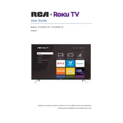 RCA ROKU TV RTRU6527-US TV manual cover