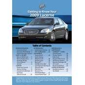 Buick Lucerne 2009 manual cover