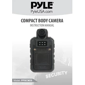 Pyle PPBCM28 Camera manual cover