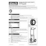 Sealey CST801.V2 Sack Truck manual cover