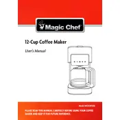 Magic Chef MCSCM12SS Coffee Maker manual cover