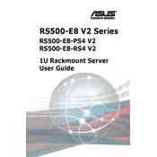 ASUS RS500-E8-RS4 V2 Server manual cover