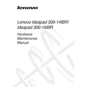 Lenovo IdeaPad 300-15IBR Laptop manual cover