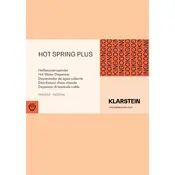 Klarstein HOT SPRING PLUS 10033754 Kettle manual cover