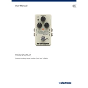 TC Electronic MIMIQ DOUBLER manual cover