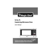 Magic Chef MCM1611B Microwave manual cover