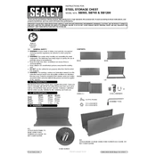 Sealey SB565 Chest manual cover