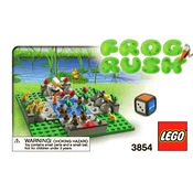 LEGO Frog Rush 3854 Construction Set manual cover