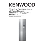 Kenwood KFCD60B15 manual cover