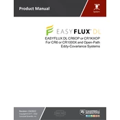 Campbell Scientific EasyFlux DL CR1KXOP Software manual cover