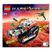 LEGO Mars Mission 7645-2 Construction Set manual cover