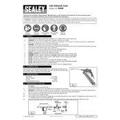 Sealey SA40 Grease Gun manual cover