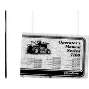 Simplicity 7100 Series 1690473 Tractor manual cover