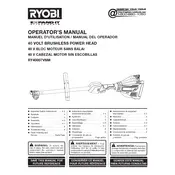 Ryobi RY40007VNM Trimmer manual cover