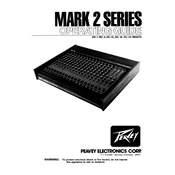 Peavey Mark 2 Series MC-8 Mixer manual cover