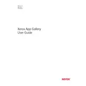 Xerox App Gallery Application manual cover