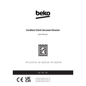 Beko VRT 50121 VR manual cover