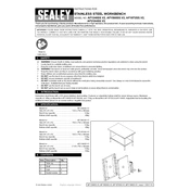 Sealey AP1248SS.V2 Workbench manual cover