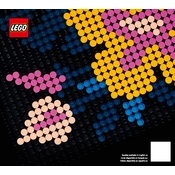 LEGO Floral Art 31207 Construction Set manual cover