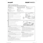 be quiet! Silent Wings 2 120mm Fan manual cover