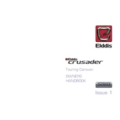 Elddis Crusader Touring Caravan 2016 manual cover