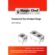 Magic Chef MCCSR1 Range manual cover