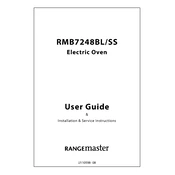 Rangemaster RMB7248BL SS manual cover