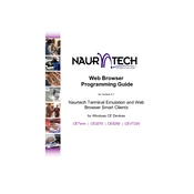 Casio NAURTECH Web Browser Termnial manual cover