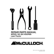 McCulloch BA14592RBB manual cover