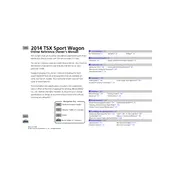 Acura TSX Sport Wagon 2014 Wagon