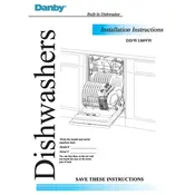 Danby DDW1809W Dishwasher manual cover