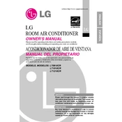 LG LT0810CR LT0810CR.AWYBUSL Air Conditioner manual cover