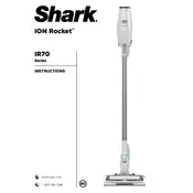 Shark ION Rocket IR70 Vacuum manual cover