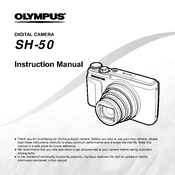 Olympus SH-50 manual cover