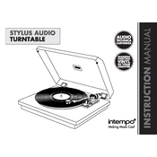 Intempo EE1515 Stylus Audio Turntable manual cover