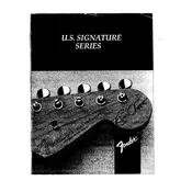 Fender U.S. Signature Eric Clapton Stratocaster Guitar manual cover