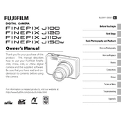 Fujifilm FinePix J100 Camera manual cover